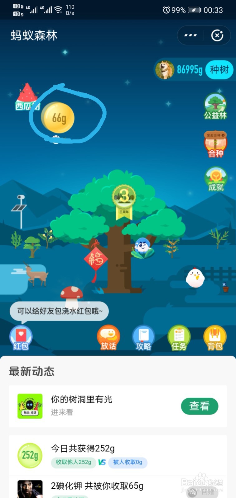 支付宝蚂蚁森林如何获取新推出的“西瓜树”装扮