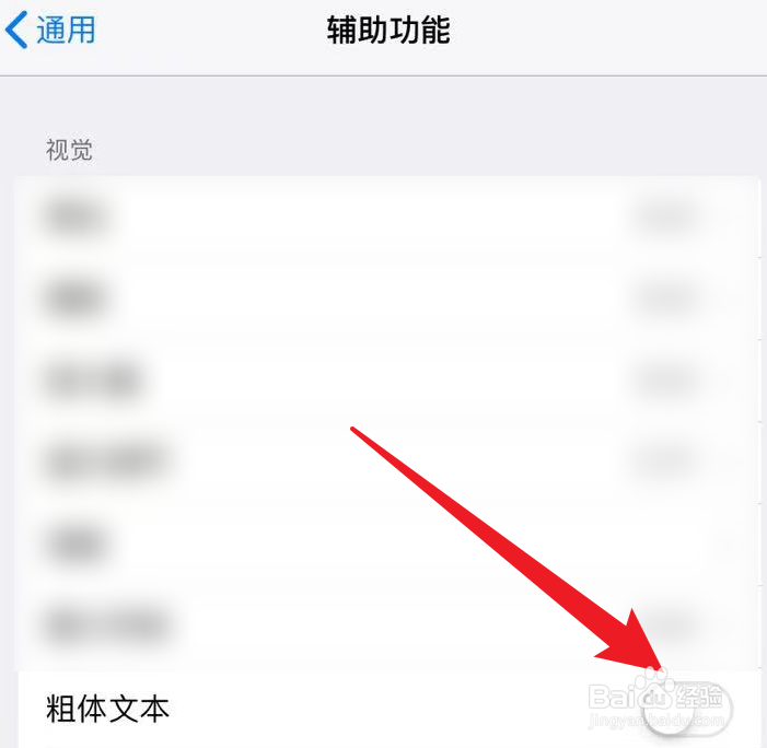 怎么把ipad的文本字体设置成粗体