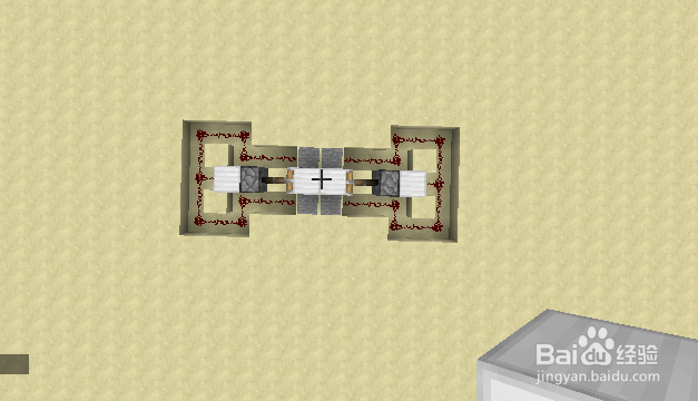 我的世界双向自动感应门
