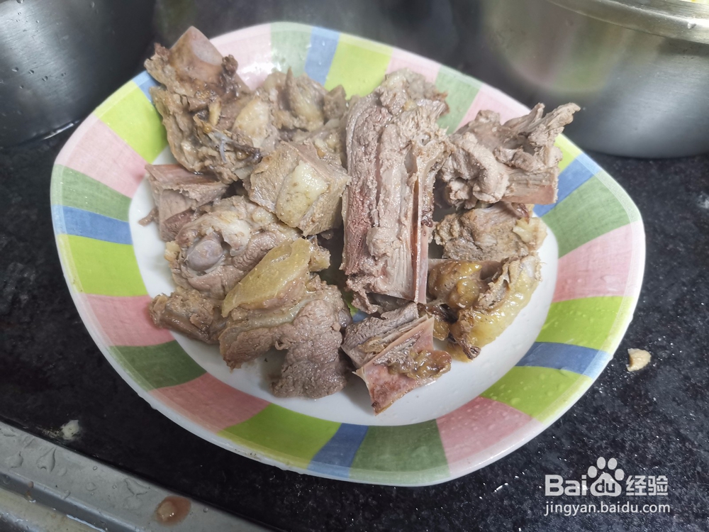 清炖干烧鸭骨架