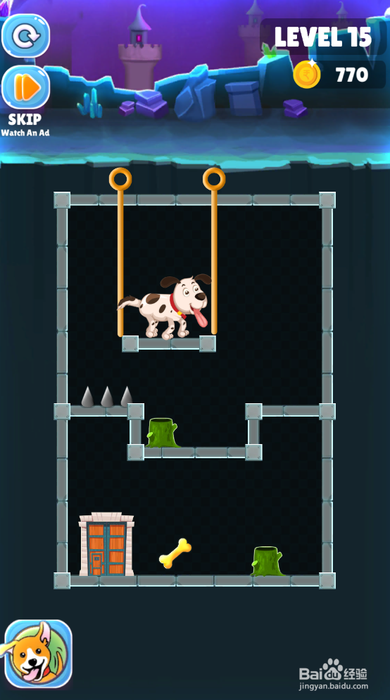 Doge Rescue的LEVEL 15怎样通过？