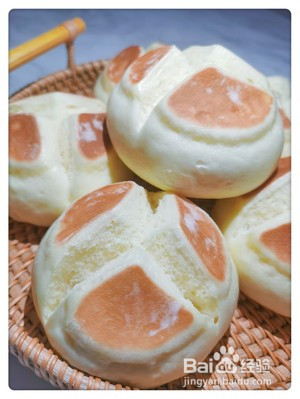 奶香开花馒头的做法