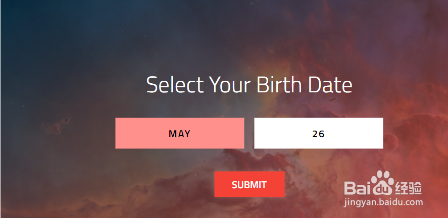 nasa生日图怎么查