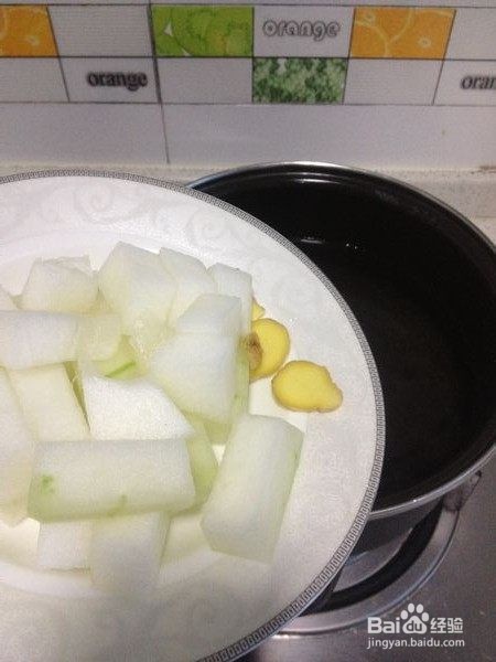 冬瓜鱼头汤的做法