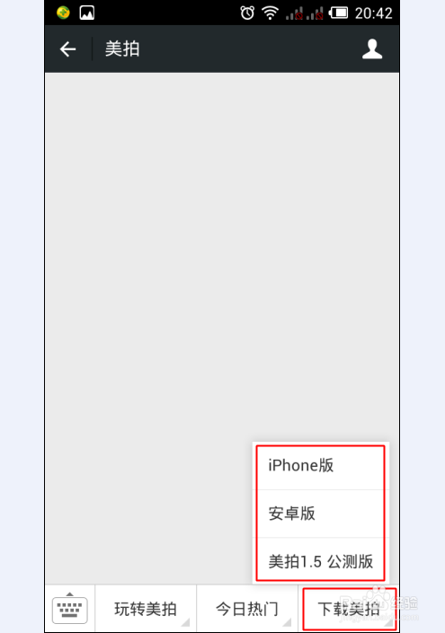 美拍照片电影怎么用微信下载公测版