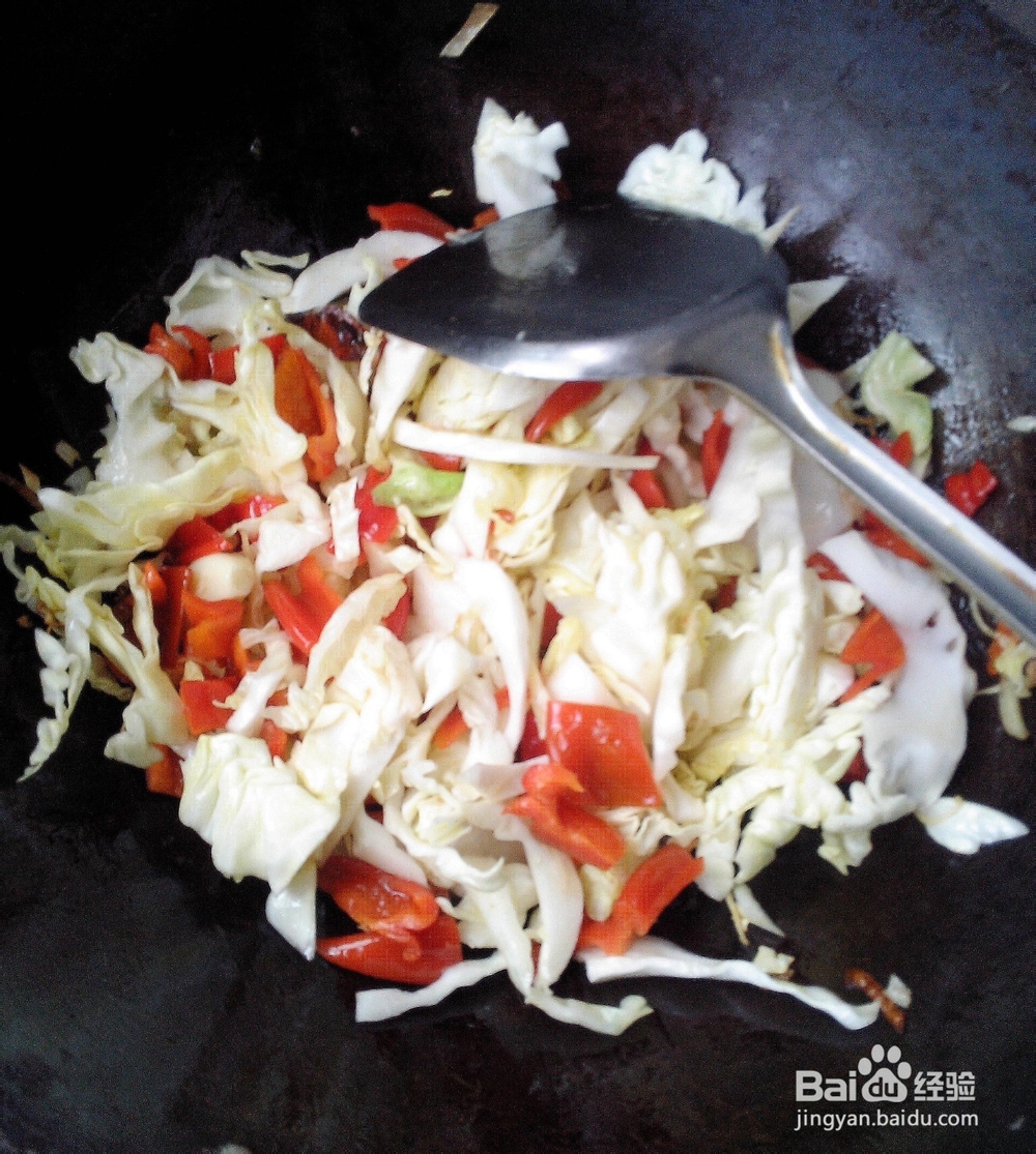 家常蛋炒饼的做法