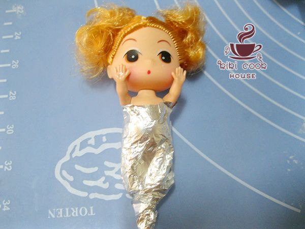 圣诞翻糖迷糊娃