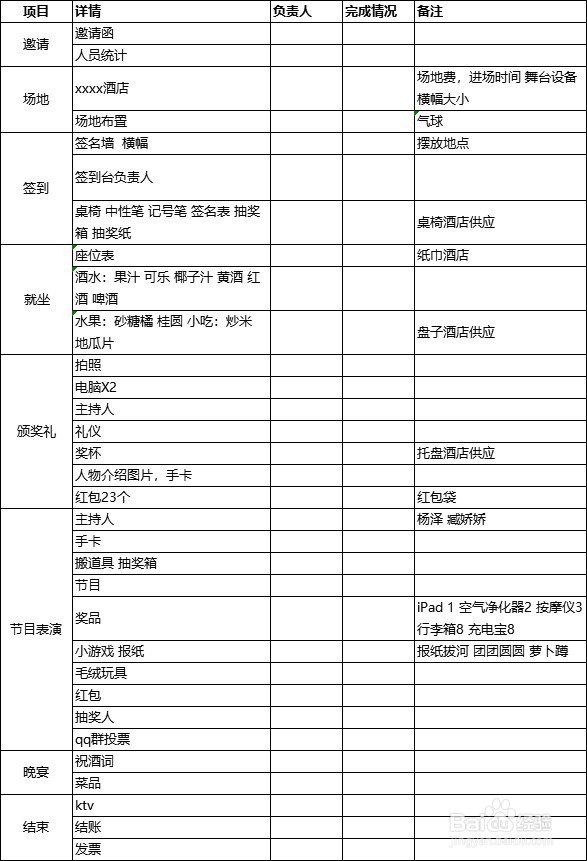 如何0经验办好年会