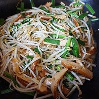 春韭菜炒豆芽香干