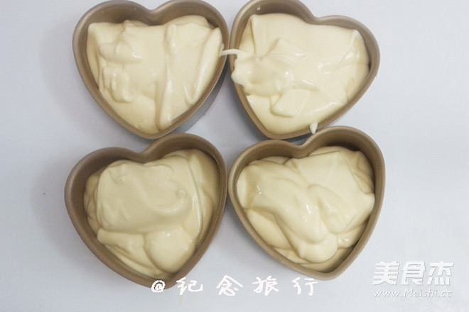 火龙果奶油糯米蛋糕