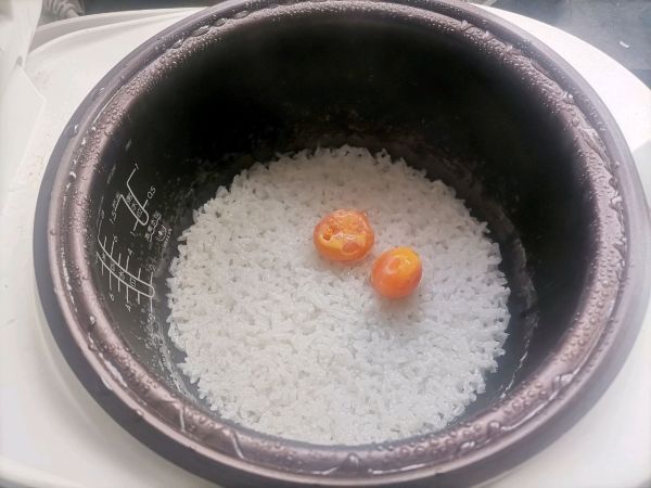 咸蛋黄肉松烧卖