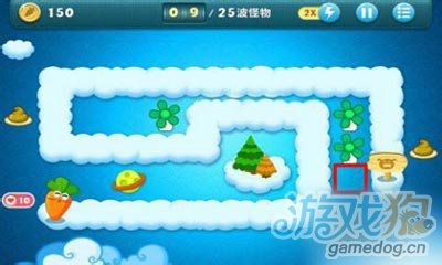 保卫萝卜天际主题第6关详细攻略视频攻略