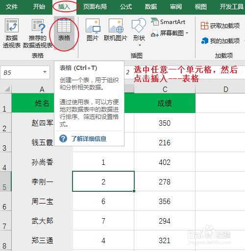 Excel表格如何转换为超级表