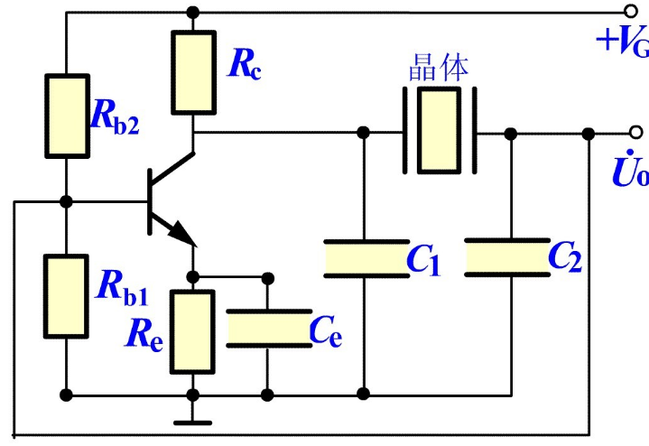 求一个石英晶体振荡器原理图