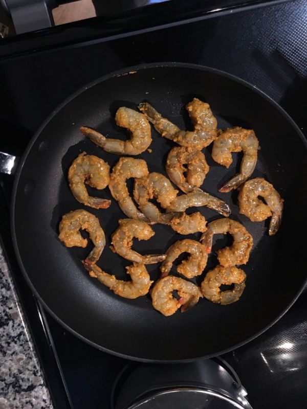 虾仁墨西哥卷饼