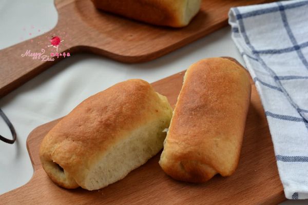 蜜豆夹心小面包