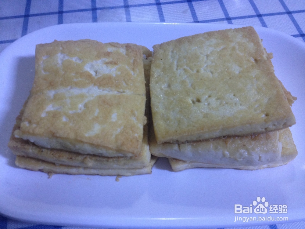 怎么做嫩煎豆腐