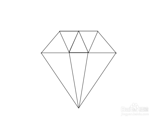 钻石侧面画法图片