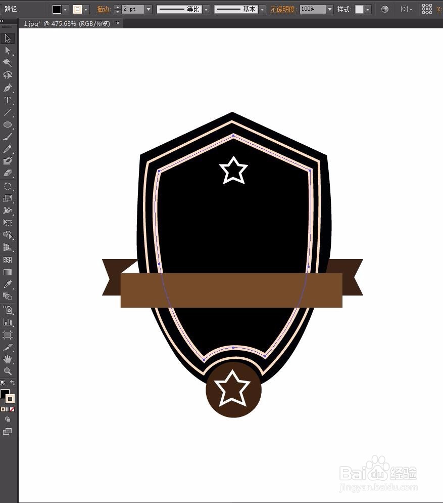 欧式商业标签设计