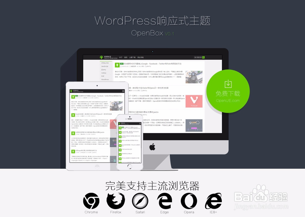 <b>怎样制作WordPress响应式主题/模板</b>