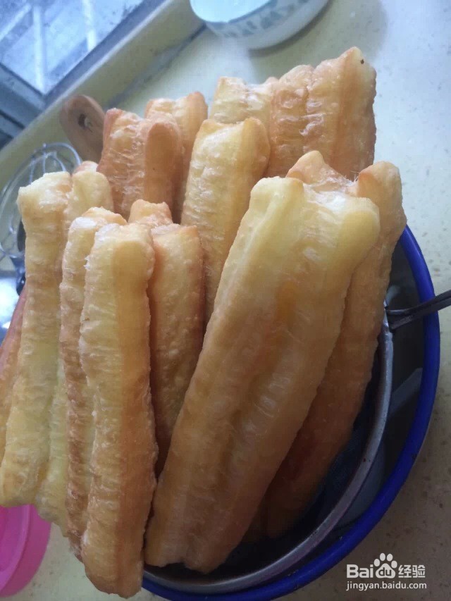 健康油条的做法
