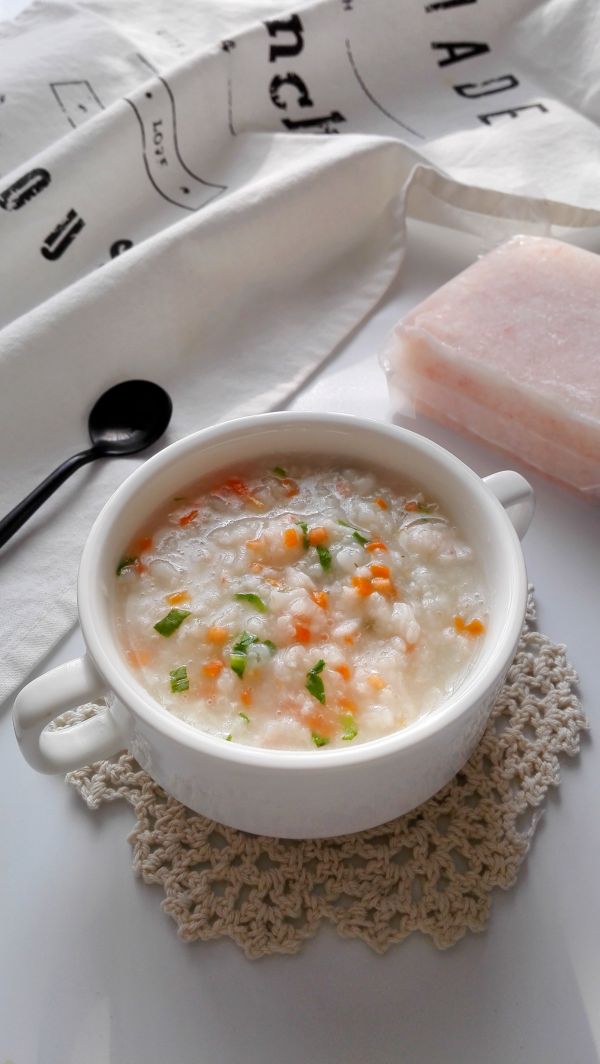 磷虾仁胡萝卜绵粥#柏翠辅食节-辅食添加#