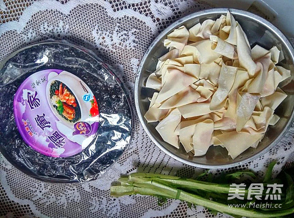 紫菜馄饨的做法