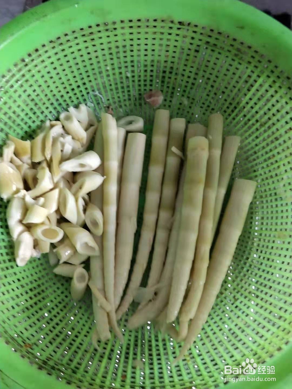 春笋炒肉丝的制作方法