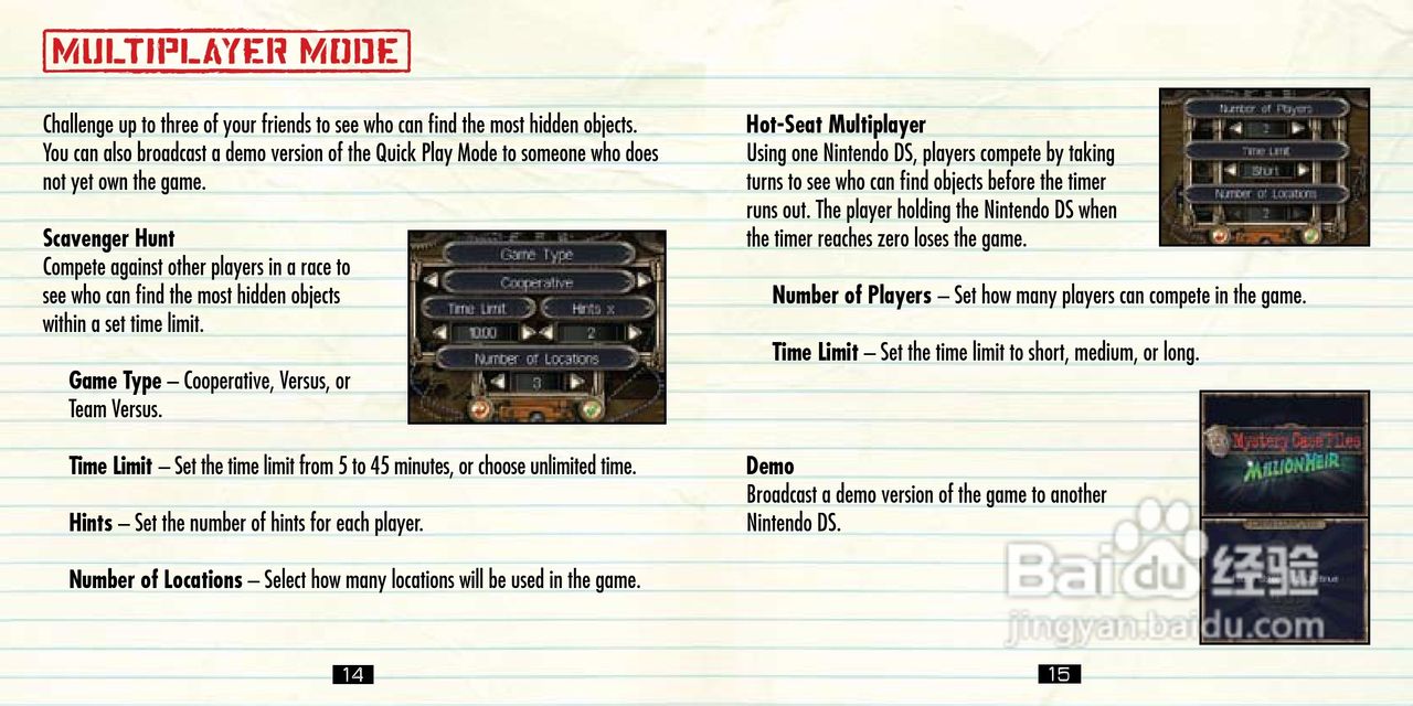 任天堂MysteryCa型游戏机说明书:[1]