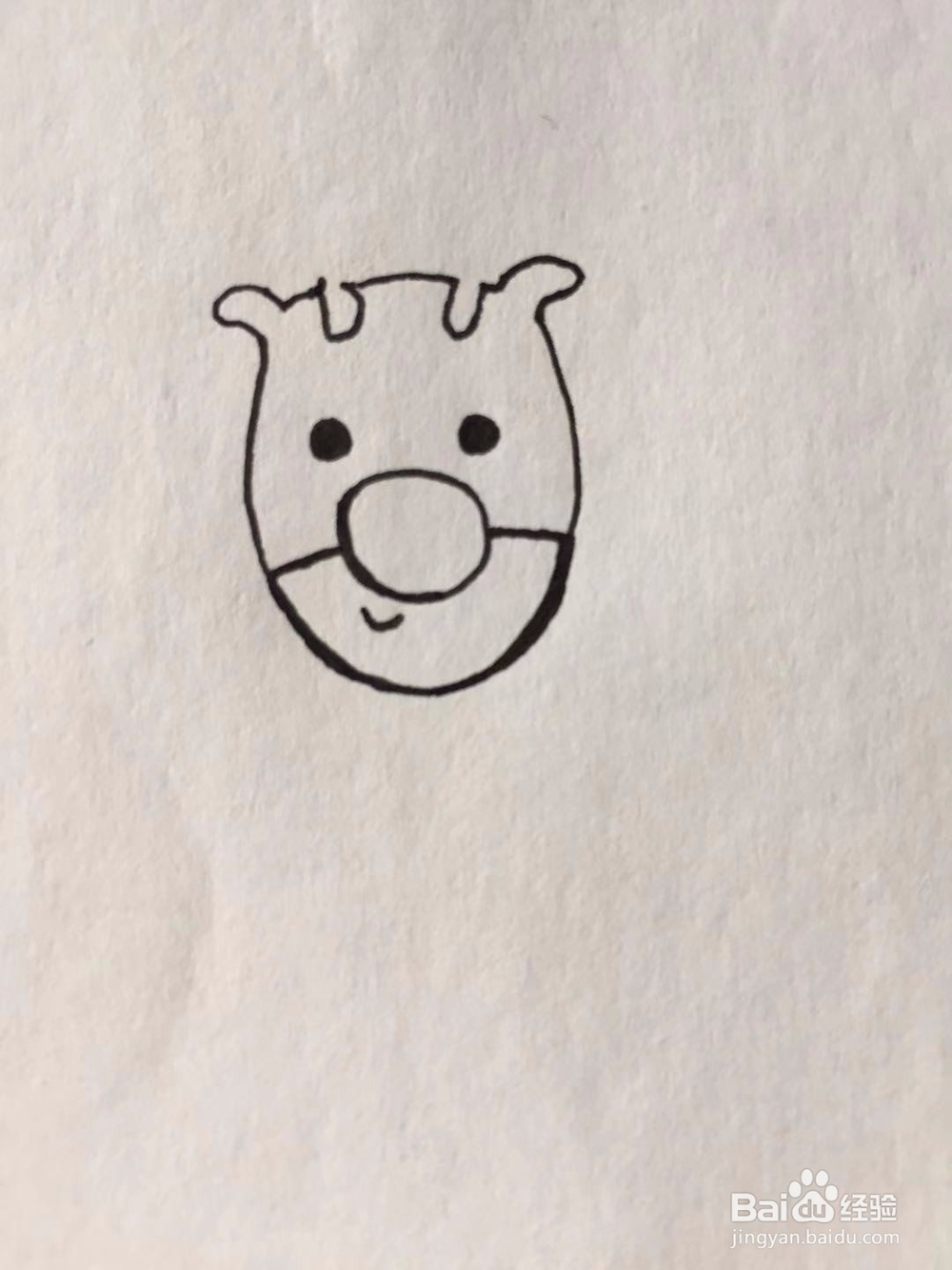 茉莉手绘之麋鹿的家