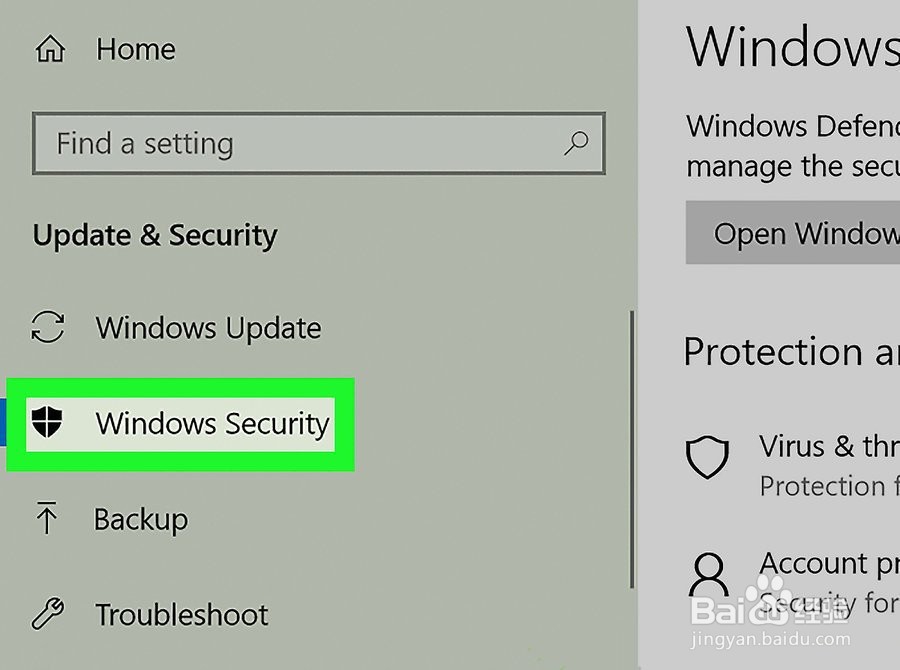 如何在Windows 10中关闭Windows Defender
