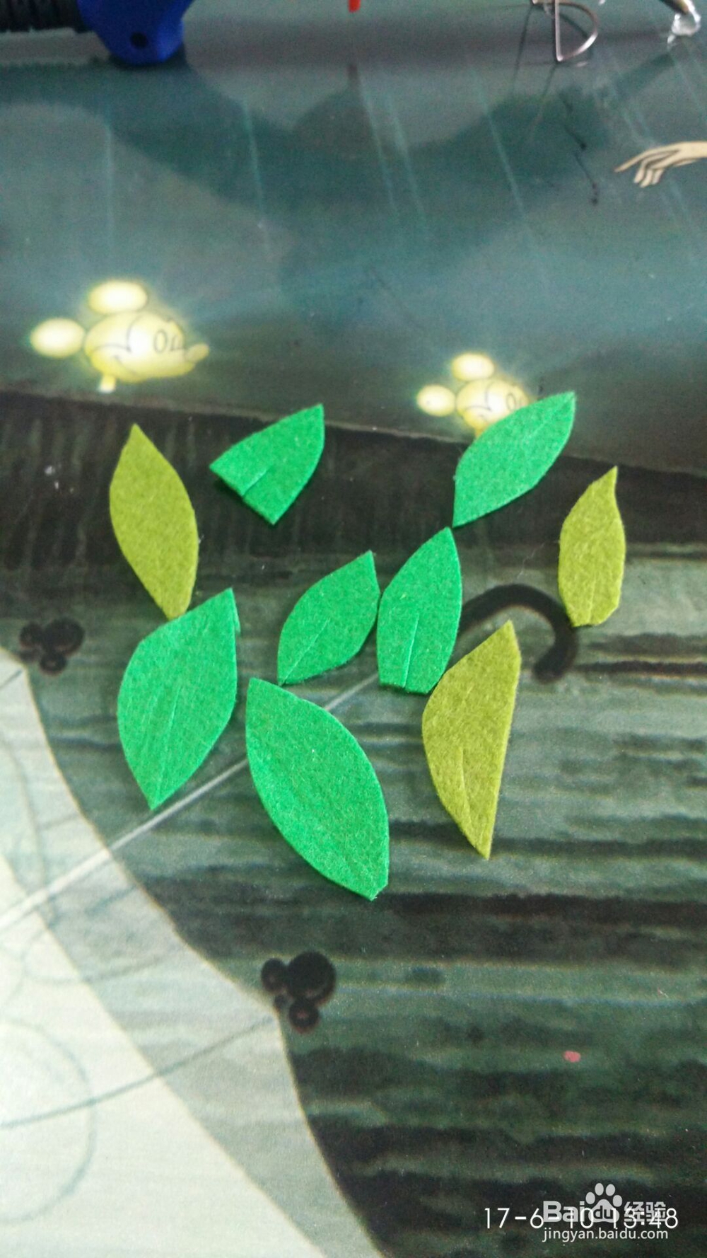教你做山茶花开关贴
