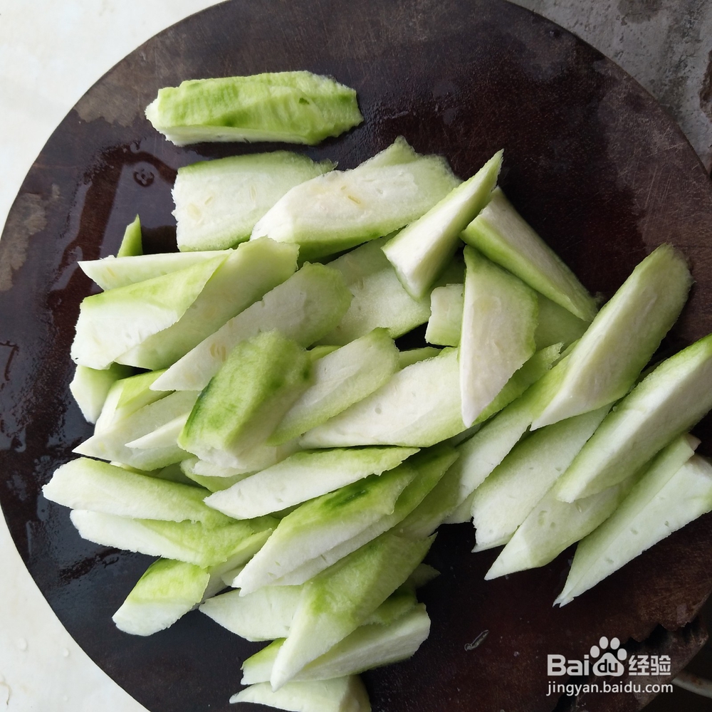 丝瓜炒鸡蛋简单容易学