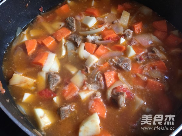 红烩牛腩的做法