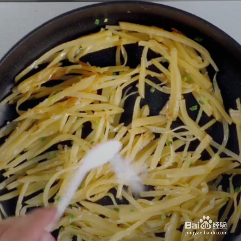 土豆丝卷饼做法教程