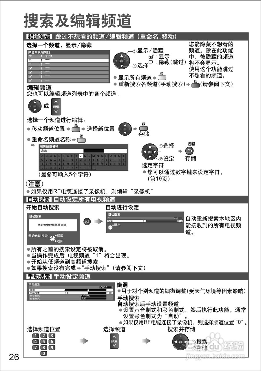 松下等离子电视TH-P65S20C型使用说明书:[3]