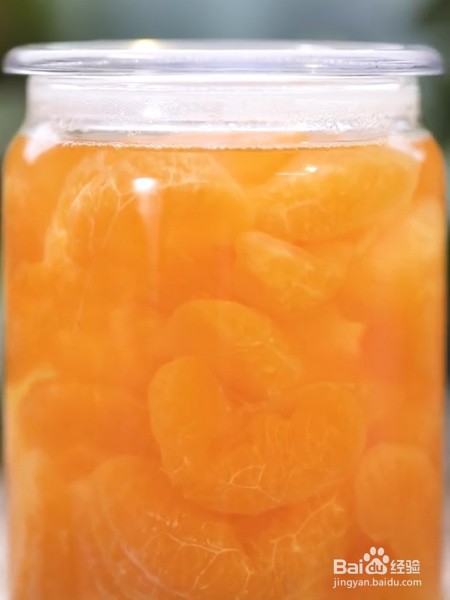 橘子罐头的做法