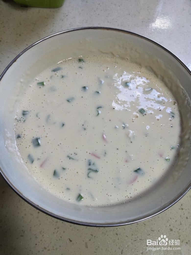 一学就会的虾皮鸡蛋饼