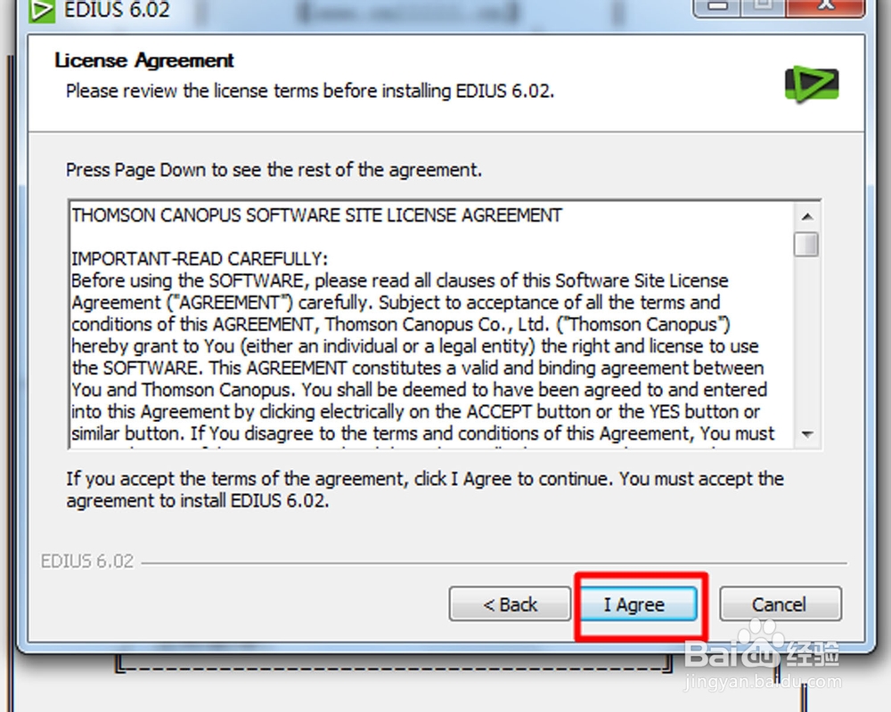 视频制作软件edius6.02如何安装