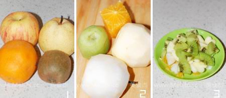 喝一杯热腾腾的水果茶，温暖极了！