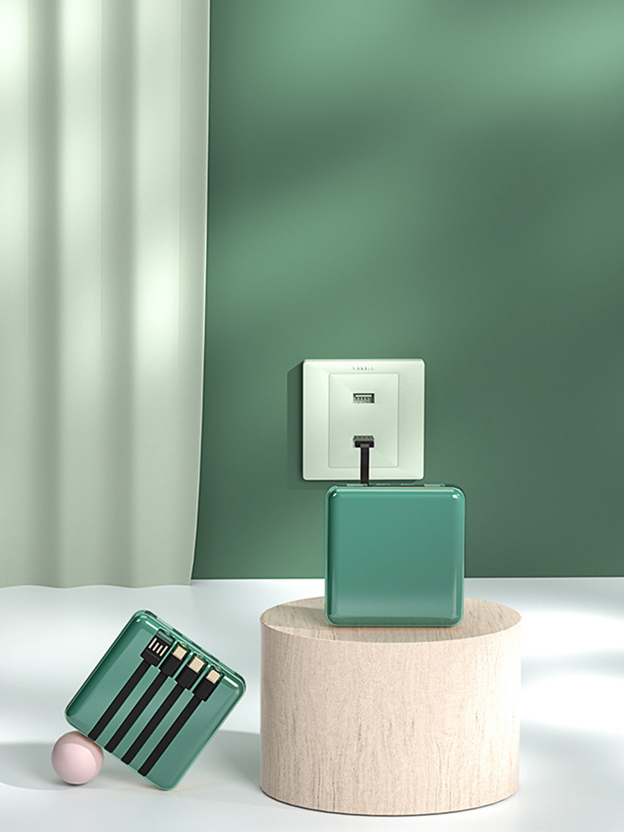 高颜值的充电宝来啦，再也不用担心手机突然没电了