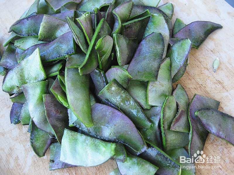 梅豆辣椒炒肉片