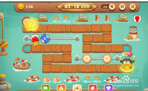 保卫萝卜3全炮塔摆放技巧