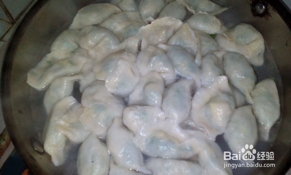 韭菜鸡蛋水饺——素食者的最爱