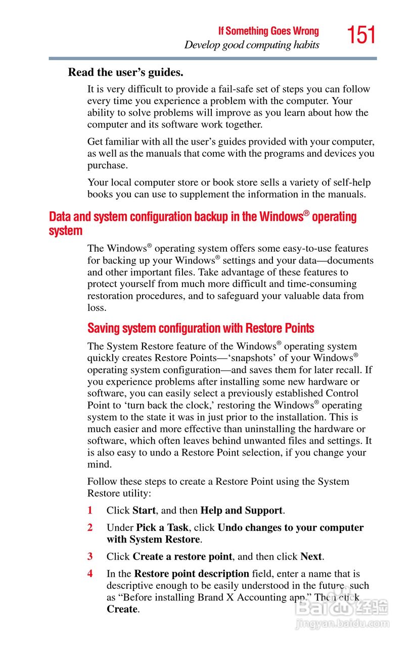 东芝NB200笔记本电脑使用说明书:[16]