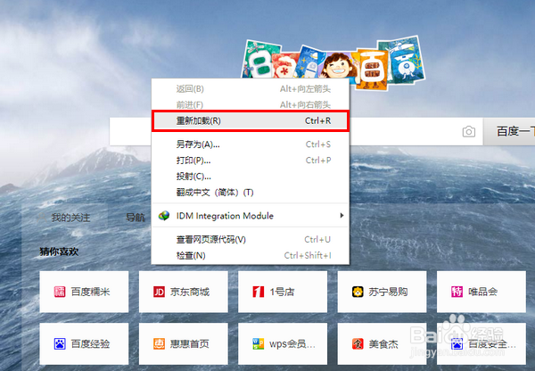 怎样下载百度首页的皮肤图片