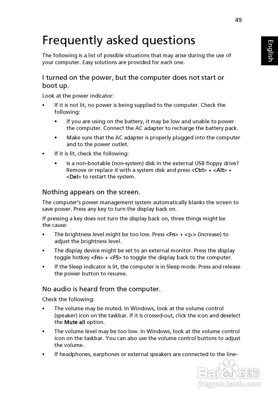 ACER宏基Aspire 5951G笔记本说明书:[7]