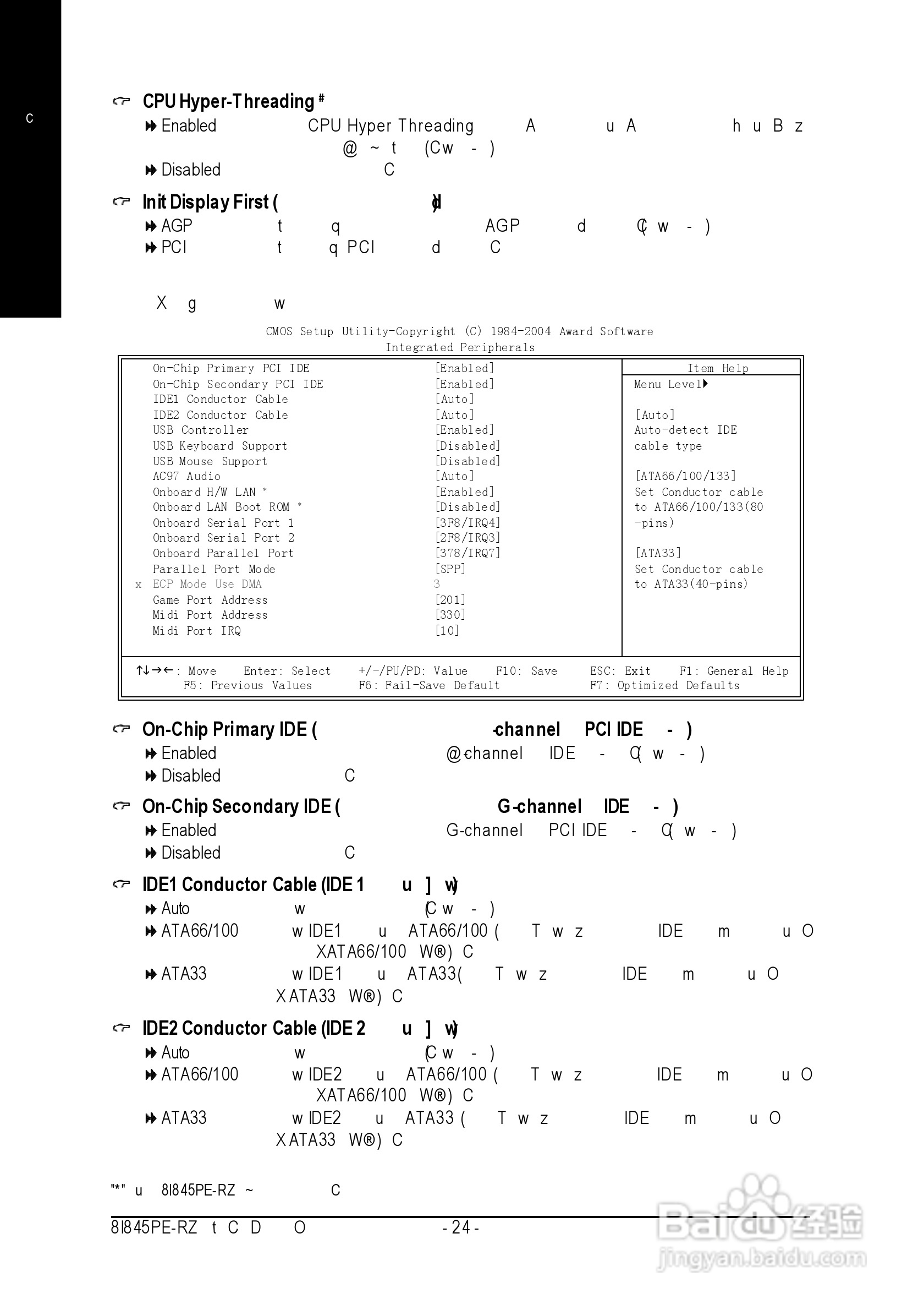 技嘉 8I845PE-RZ-C主板说明书:[3]
