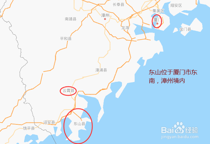 东山岛纬度图片