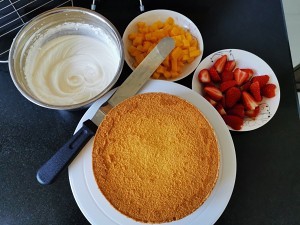 水果蛋糕的做法